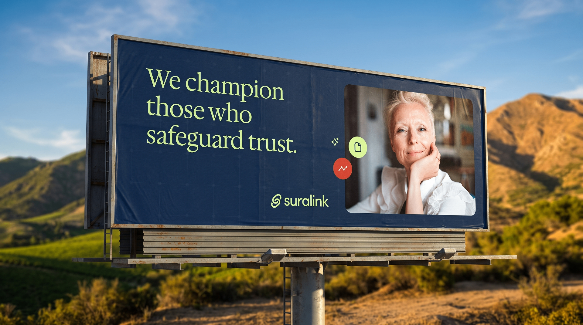 Suralink billboard