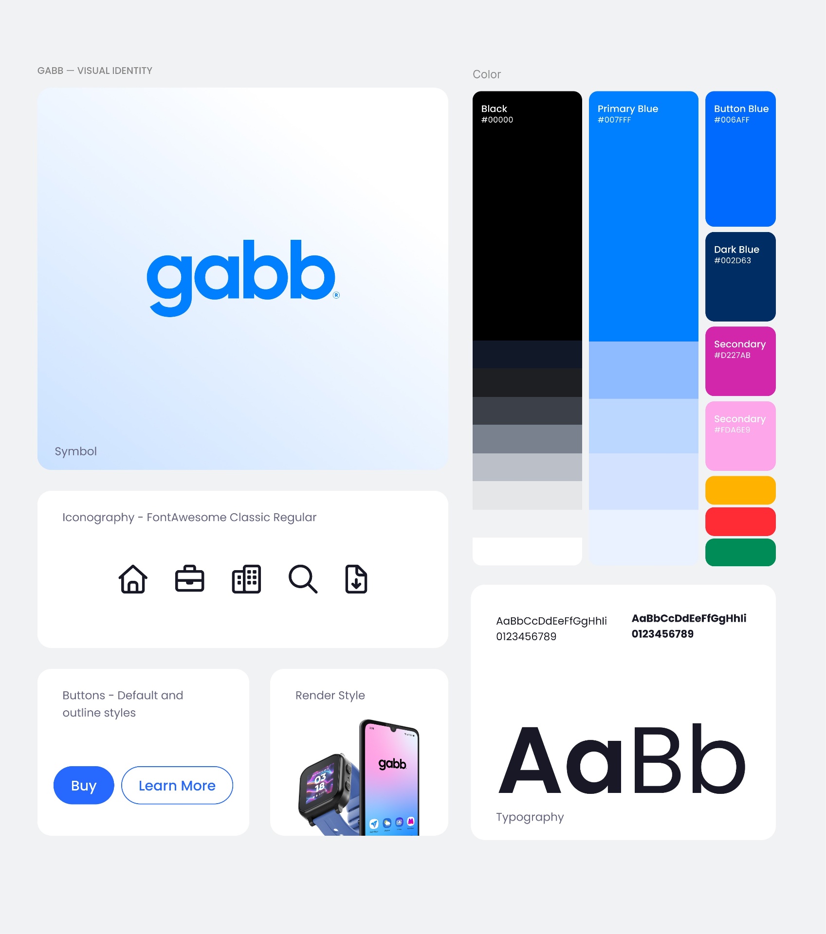 Gabb brand identity
