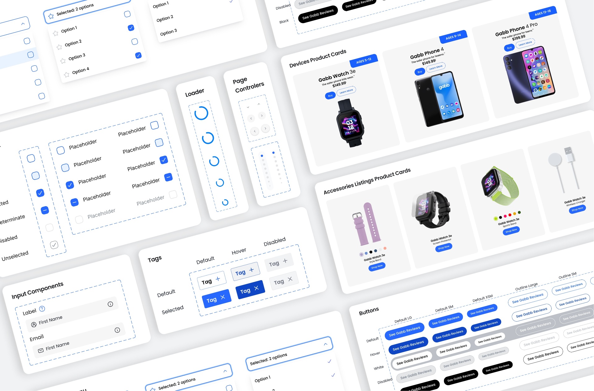 Gabb UI components